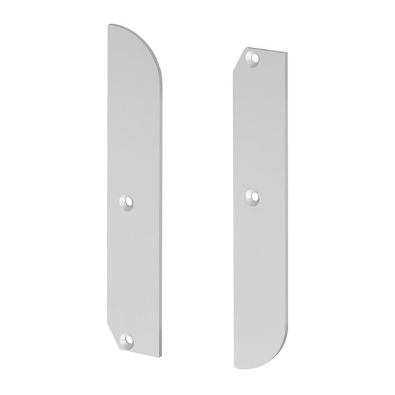 Arlight 046396 Заглушка PLINTUS-H80 (Arlight, Металл) - ! УПАКОВКА СОСТОИТ ИЗ - 1 компл