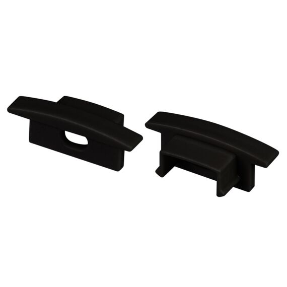 Arlight 040320 Заглушка LINE-2308-F BLACK с отверстием (Arlight, Пластик) - ! УПАКОВКА СОСТОИТ ИЗ - 1 компл