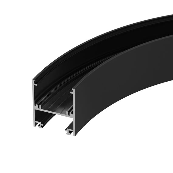 Arlight 029269 Профиль SL-ARC-5060-D1500-A45 BLACK (дуга 1 из 8) (Arlight, Алюминий) - ! УПАКОВКА СОСТОИТ ИЗ - 1 шт, изображение 4