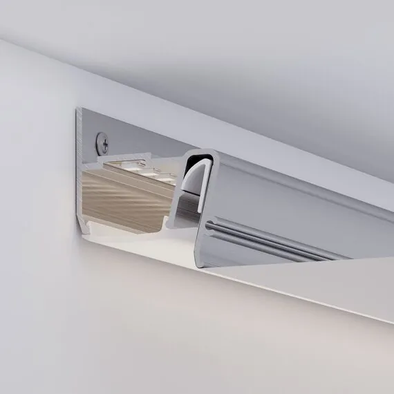 Arlight 040702 Профиль STRETCH-S-30-WALL-SIDE-2000 (STEP) (Arlight, Алюминий) - ! УПАКОВКА СОСТОИТ ИЗ - 2 м/п, изображение 8