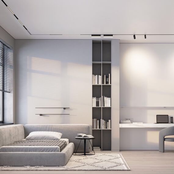 Arlight 041293 Трек встраиваемый MAG-ORIENT-TRACK-2653-STR-D-2000 (WH) (Arlight, IP20 Металл, 3 года) 041293, изображение 6