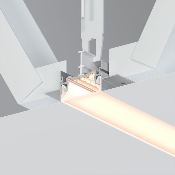 Arlight 035769 Профиль FOLED-50-CEIL-CENTER-2000 (Arlight, Алюминий) - ! УПАКОВКА СОСТОИТ ИЗ - 2 м/п, изображение 9