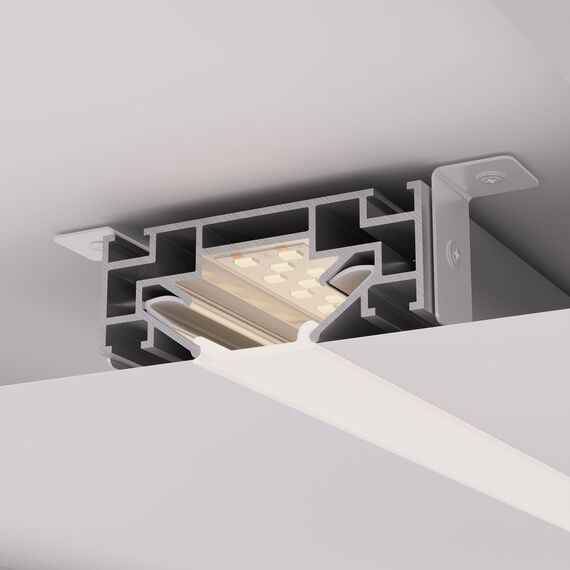 Arlight 040060 Профиль STRETCH-25-CEIL-CENTER-2000 (Arlight, Алюминий) - ! УПАКОВКА СОСТОИТ ИЗ - 2 м/п, изображение 8