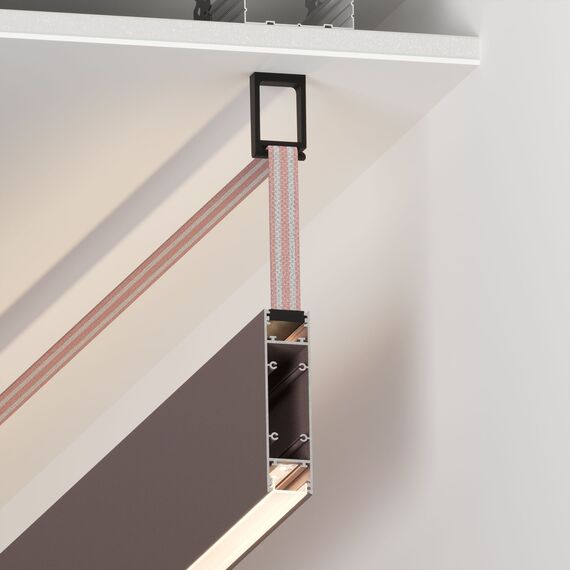 Arlight 051270 Крепление накладное SL-LINE-W20-BELT BLACK (Arlight, Металл) - ! УПАКОВКА СОСТОИТ ИЗ - 1 шт, изображение 5