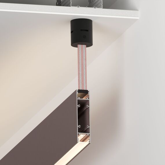 Arlight 051269 Основание накладное SL-LINE-W20-BELT BLACK (Arlight, Алюминий) - ! УПАКОВКА СОСТОИТ ИЗ - 1 компл, изображение 6