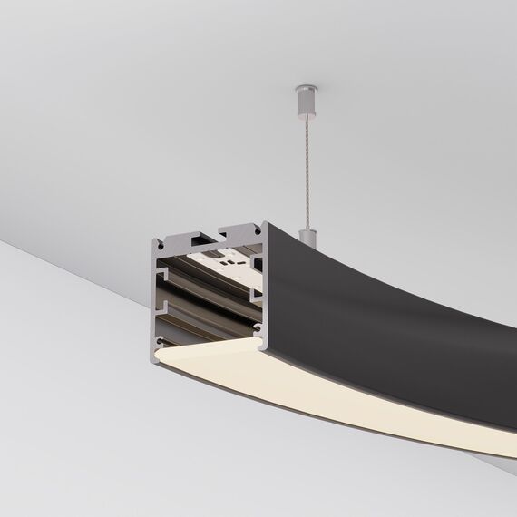 Arlight 025477 Профиль SL-ARC-3535-D1500-A90 SILVER (1180мм, дуга 1 из 4) (Arlight, Алюминий) - ! УПАКОВКА СОСТОИТ ИЗ - 1 шт, изображение 7