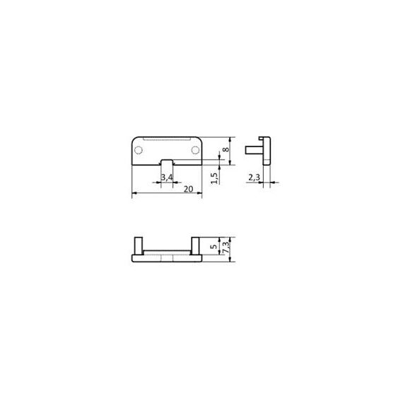 Arlight 021787 Заглушка SURFACE-GREY глухая (Arlight, Пластик) 021787, изображение 4