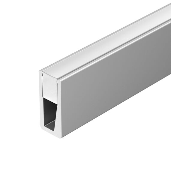 Arlight 021940 Профиль с экраном ALU-NANO-6-2000 ANOD+SILICONE (Arlight, Алюминий) - ! УПАКОВКА СОСТОИТ ИЗ - 1 компл