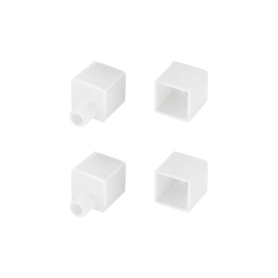 Arlight 040859 Заглушка WPH-FLEX-1212-TOP WHITE с отверстием (Arlight, Пластик) - ! УПАКОВКА СОСТОИТ ИЗ - 1 компл