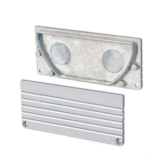 Arlight 014859 Заглушка для ALU-POWER-W80 глухая (Arlight, Металл) - ! УПАКОВКА СОСТОИТ ИЗ - 1 шт