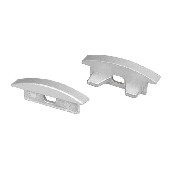 Arlight 014862 Заглушка для ALU-WIDE-F-H8 с отверстием (Arlight, Металл) - ! УПАКОВКА СОСТОИТ ИЗ - 1 шт