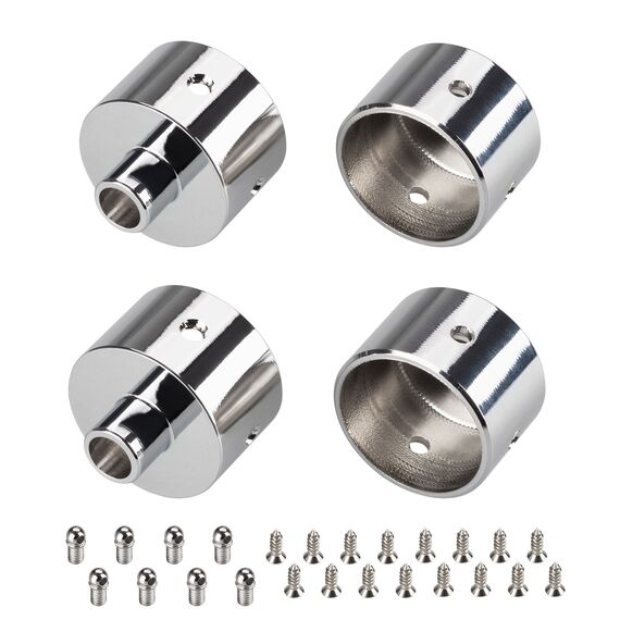 Arlight 046102 Заглушка WPH-FLEX-D22-360deg с отверстием (Arlight, Металл) - ! УПАКОВКА СОСТОИТ ИЗ - 1 компл