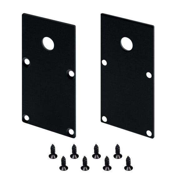 Arlight 042915 Заглушка LINE-S-3667 BLACK с отверстием (Arlight, Металл) - ! УПАКОВКА СОСТОИТ ИЗ - 1 компл