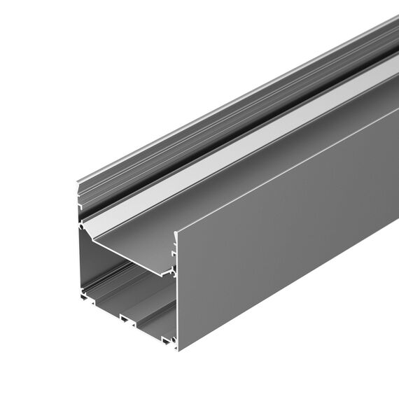 Arlight 041854 Профиль LINE-S-7575-3000 ANOD (Arlight, Алюминий) - ! УПАКОВКА СОСТОИТ ИЗ - 3 м/п, изображение 4