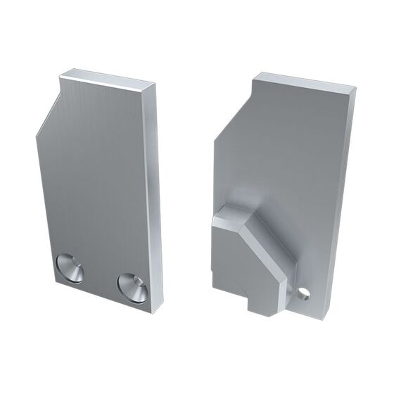 Arlight 026727 Заглушка для ALM-GLASS-6 правая глухая (Arlight, Металл) - ! УПАКОВКА СОСТОИТ ИЗ - 2 шт