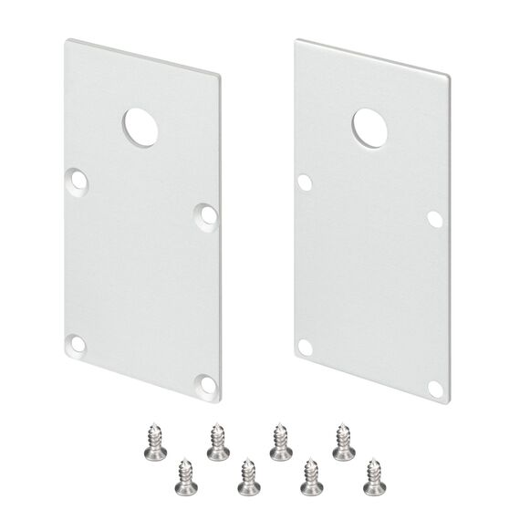 Arlight 041585 Заглушка LINE-S-3667 с отверстием (Arlight, Металл) - ! УПАКОВКА СОСТОИТ ИЗ - 1 компл