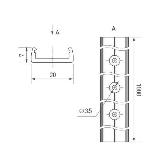 Arlight 025557 Профиль ARL-MOONLIGHT-1516-1000 CLEAR (Arlight, Пластик) - ! УПАКОВКА СОСТОИТ ИЗ - 1 м/п, изображение 4