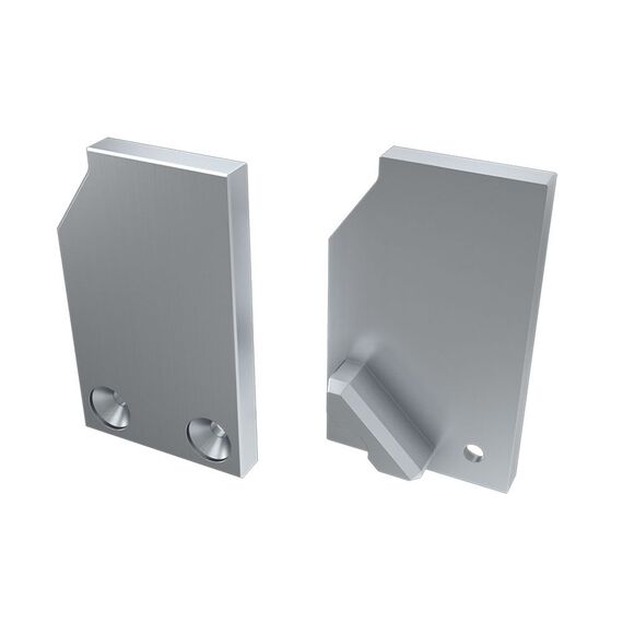 Arlight 026735 Заглушка для ALM-GLASS-10 правая глухая (Arlight, Металл) - ! УПАКОВКА СОСТОИТ ИЗ - 2 шт