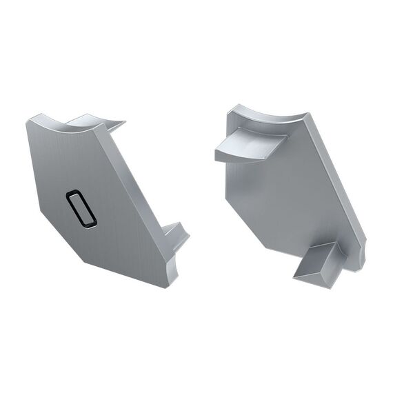 Arlight 026719 Заглушка для ALM-V60 серая левая (Arlight, Пластик) - ! УПАКОВКА СОСТОИТ ИЗ - 10 шт