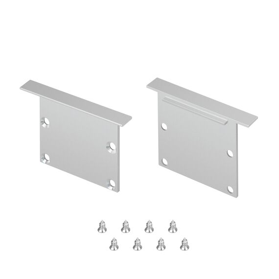 Arlight 041760 Заглушка LINIA49-F-S глухая (Arlight, Металл) - ! УПАКОВКА СОСТОИТ ИЗ - 1 компл