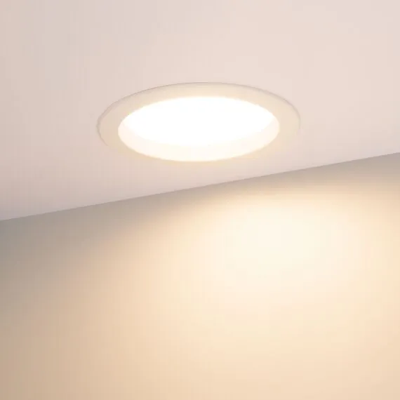 Arlight 022524(2) Светильник IM-CYCLONE-R230-30W Warm3000 (WH, 90 deg) (Arlight, IP40 Металл, 3 года) - ! УПАКОВКА СОСТОИТ ИЗ - 1 шт, изображение 3