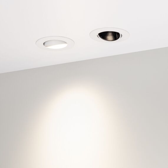 Arlight 033658 Светильник MS-FORECAST-BUILT-TURN-R82-8W Day4000 (WH-BK, 32 deg, 230V) (Arlight, IP20 Металл, 5 лет) - ! УПАКОВКА СОСТОИТ ИЗ - 1 шт, изображение 6