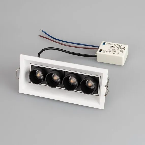 Arlight 031929 Светильник MS-ORIENT-BUILT-TURN-TC-S67x150-10W Warm3000 (WH-BK, 30 deg, 230V) (Arlight, IP20 Металл, 5 лет) - ! УПАКОВКА СОСТОИТ ИЗ - 1 шт, изображение 7