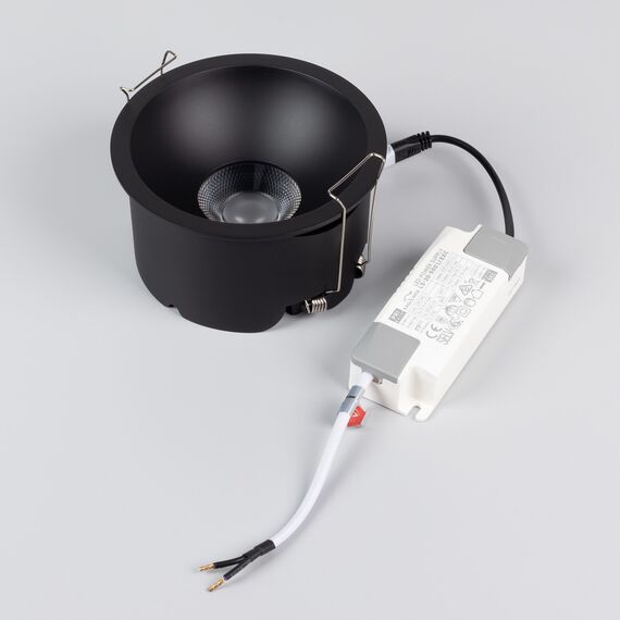 Arlight 048278 Светильник MS-HARBOR-R123-20W Warm3000 (BK, 50 deg, 230V) (Arlight, IP20 Металл, 5 лет) - ! УПАКОВКА СОСТОИТ ИЗ - 1 шт, изображение 5