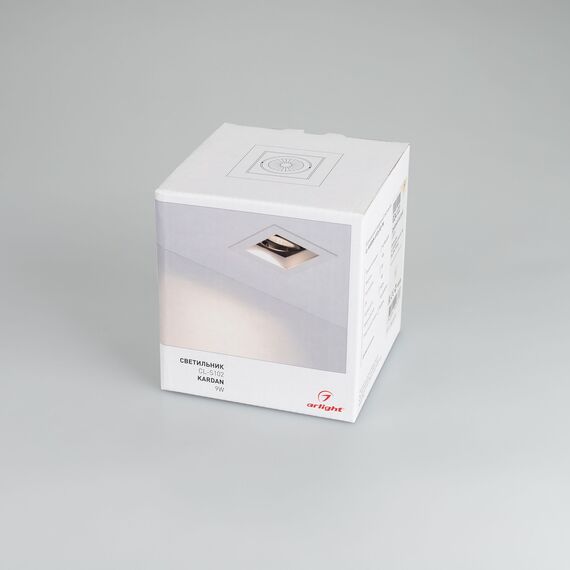 Arlight 024122 Светильник CL-KARDAN-S102x102-9W Day (WH, 38 deg) (Arlight, IP20 Металл, 3 года) - ! УПАКОВКА СОСТОИТ ИЗ - 1 шт, изображение 11