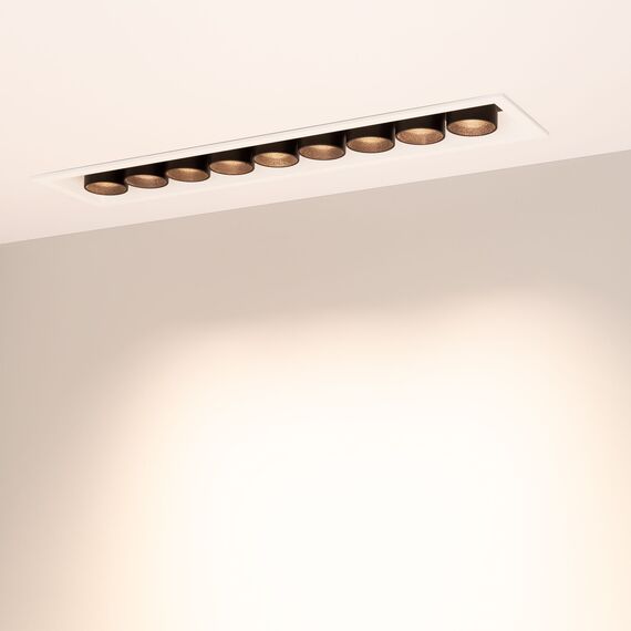 Arlight 031931 Светильник MS-ORIENT-BUILT-TURN-TC-S67x300-20W Warm3000 (WH-BK, 30 deg, 230V) (Arlight, IP20 Металл, 5 лет) - ! УПАКОВКА СОСТОИТ ИЗ - 1 шт, изображение 7