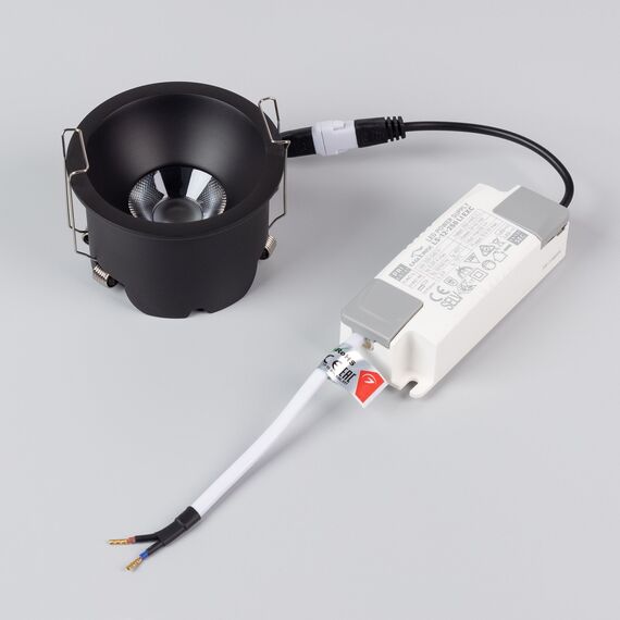 Arlight 050177 Светильник MS-HARBOR-R82-10W Warm3000 (BK, 24 deg, 230V) (Arlight, IP20 Металл, 5 лет) - ! УПАКОВКА СОСТОИТ ИЗ - 1 шт, изображение 6