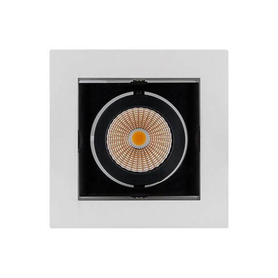 Arlight 024126 Светильник CL-KARDAN-S102x102-9W Warm (WH-BK, 38 deg) (Arlight, IP20 Металл, 3 года) - ! УПАКОВКА СОСТОИТ ИЗ - 1 шт, изображение 9