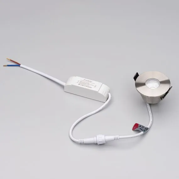 Arlight 047291 Светильник MS-GLORY-BUILT-R54-5W Warm3000 (NI, 60 deg, 230V) (Arlight, IP54 Металл, 5 лет) 047291, изображение 5