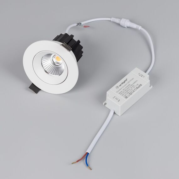 Arlight 044598 Светильник MS-ATOLL-BUILT-TURN-R94-10W Warm3000 (WH, 36 deg, 230V) (Arlight, IP54 Металл, 5 лет) 044598, изображение 3