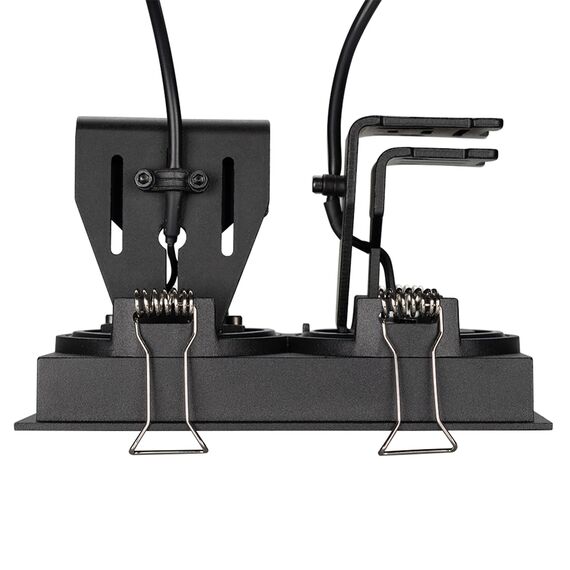 Arlight 028151 Светильник CL-SIMPLE-S148x80-2x9W Warm3000 (BK, 45 deg) (Arlight, IP20 Металл, 3 года) - ! УПАКОВКА СОСТОИТ ИЗ - 1 шт, изображение 4