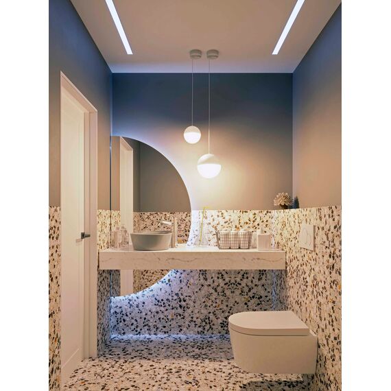 Arlight 035936 Светильник LGD-EMISFERO-TRACK-HANG-4TR-R150-11W Warm3000 (WH, 170 deg, 230V) (Arlight, IP20 Металл, 3 года) - ! УПАКОВКА СОСТОИТ ИЗ - 1 шт, изображение 5