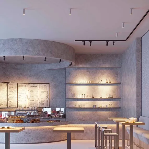 Arlight 048326 Светильник LGD-ARTEMIS-TRACK-4TR-R55-12W Warm3000 (BK, 8-80 deg, 230V) (Arlight, IP20 Металл, 5 лет) - ! УПАКОВКА СОСТОИТ ИЗ - 1 шт, изображение 5