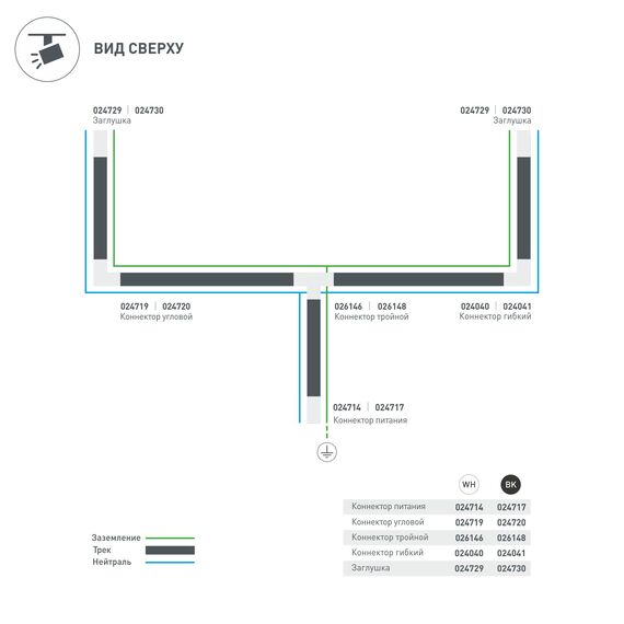 Arlight 024729 Заглушка LGD-4TR-CAP-WH (C) (Arlight, IP20 Пластик, 3 года) - ! УПАКОВКА СОСТОИТ ИЗ - 1 шт, изображение 3