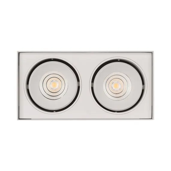 Arlight 023084(2) Светильник SP-CUBUS-S100x200-2x11W Warm3000 (WH, 40 deg, 230V) (Arlight, IP20 Металл, 3 года) - ! УПАКОВКА СОСТОИТ ИЗ - 1 шт, изображение 7