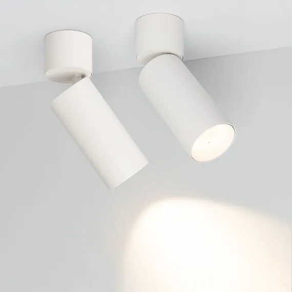 Arlight 027528 Светильник SP-POLO-SURFACE-FLAP-R65-8W Day4000 (WH-WH, 40 deg) (Arlight, IP20 Металл, 5 лет) - ! УПАКОВКА СОСТОИТ ИЗ - 1 шт, изображение 6