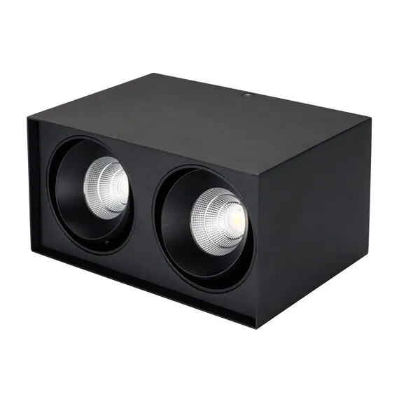 Arlight 023086 Светильник SP-CUBUS-S100x200BK-2x11W Day White 40deg (Arlight, IP20 Металл, 3 года) - ! УПАКОВКА СОСТОИТ ИЗ - 1 шт, изображение 5