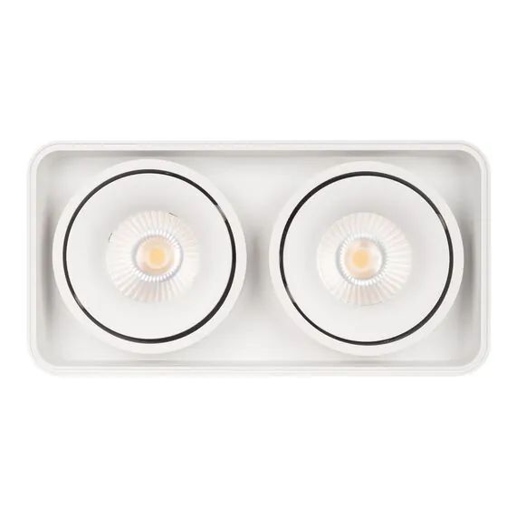 Arlight 036059 Светильник SP-CUBUS-S195x100-2x8W Day4000 (WH, 45 deg, 230V) (Arlight, IP20 Металл, 3 года) - ! УПАКОВКА СОСТОИТ ИЗ - 1 шт, изображение 4