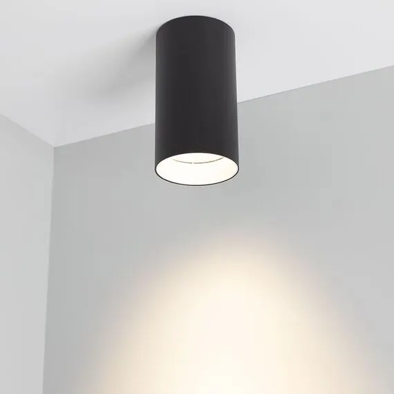 Arlight 022955 Светильник накладной SP-POLO-R85-1-15W Warm White 40deg (Black, White Ring) (Arlight, IP20 Металл, 3 года) - ! УПАКОВКА СОСТОИТ ИЗ - 1 шт, изображение 3