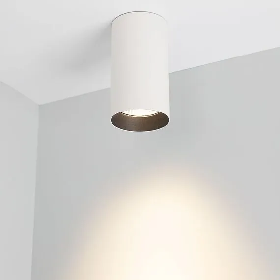 Arlight 022940 Светильник накладной SP-POLO-R85-1-15W Warm White 40deg (White, Black Ring) (Arlight, IP20 Металл, 3 года) - ! УПАКОВКА СОСТОИТ ИЗ - 1 шт, изображение 4