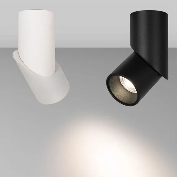 Arlight 024992(1) Светильник SP-TWIST-SURFACE-R70-12W Warm3000 (WH-BK, 30 deg) (Arlight, IP40 Металл, 3 года) - ! УПАКОВКА СОСТОИТ ИЗ - 1 шт, изображение 3