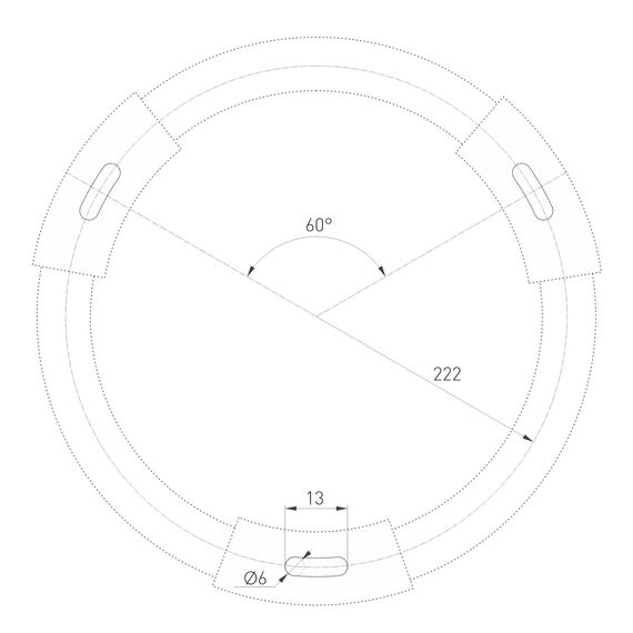 Arlight 034820 Светильник SP-RONDO-R500-50W Day4000 (BK, 120 deg, 230V) (Arlight, IP40 Металл, 3 года) - ! УПАКОВКА СОСТОИТ ИЗ - 1 шт, изображение 10