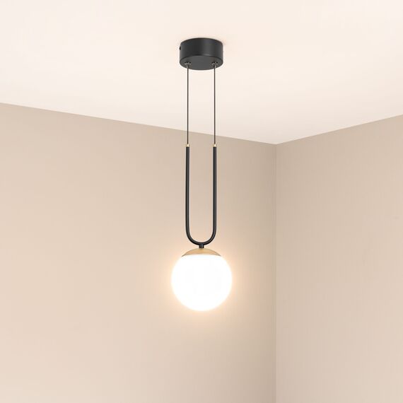 Arlight 036527 Светильник SP-BEADS-HANG-U-R130-10W Warm3000 (BK-GD, 275 deg, 230V) (Arlight, IP20 Металл, 5 лет) - ! УПАКОВКА СОСТОИТ ИЗ - 1 шт, изображение 3