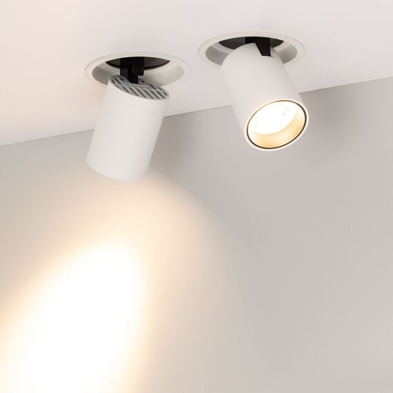 Arlight 031365 Светильник LTD-PULL-R100-10W Warm3000 (WH, 24 deg, 230V) (Arlight, IP20 Металл, 5 лет) - ! УПАКОВКА СОСТОИТ ИЗ - 1 шт, изображение 9