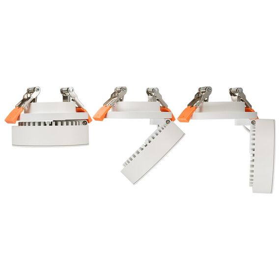 Arlight 025449 Светильник LGD-MONA-BUILT-R100-12W Day4000 (WH, 24 deg) (Arlight, IP40 Металл, 3 года) - ! УПАКОВКА СОСТОИТ ИЗ - 1 шт, изображение 4