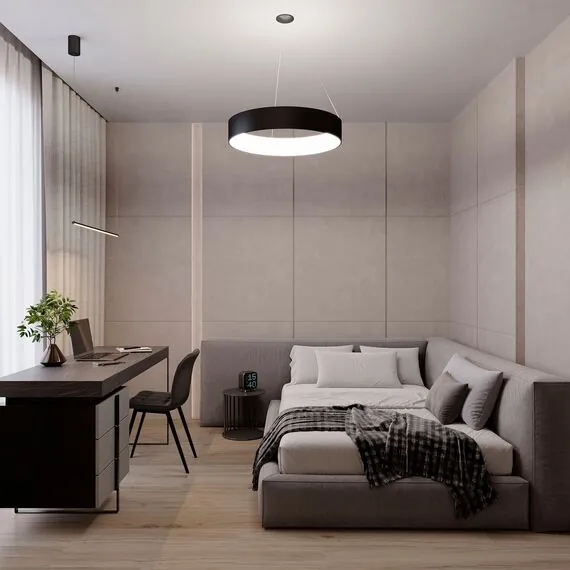 Arlight 022146(1) Светильник SP-TOR-RING-HANG-R460-33W Warm3000 (WH, 120 deg) (Arlight, IP20 Металл, 3 года) - ! УПАКОВКА СОСТОИТ ИЗ - 1 шт, изображение 8